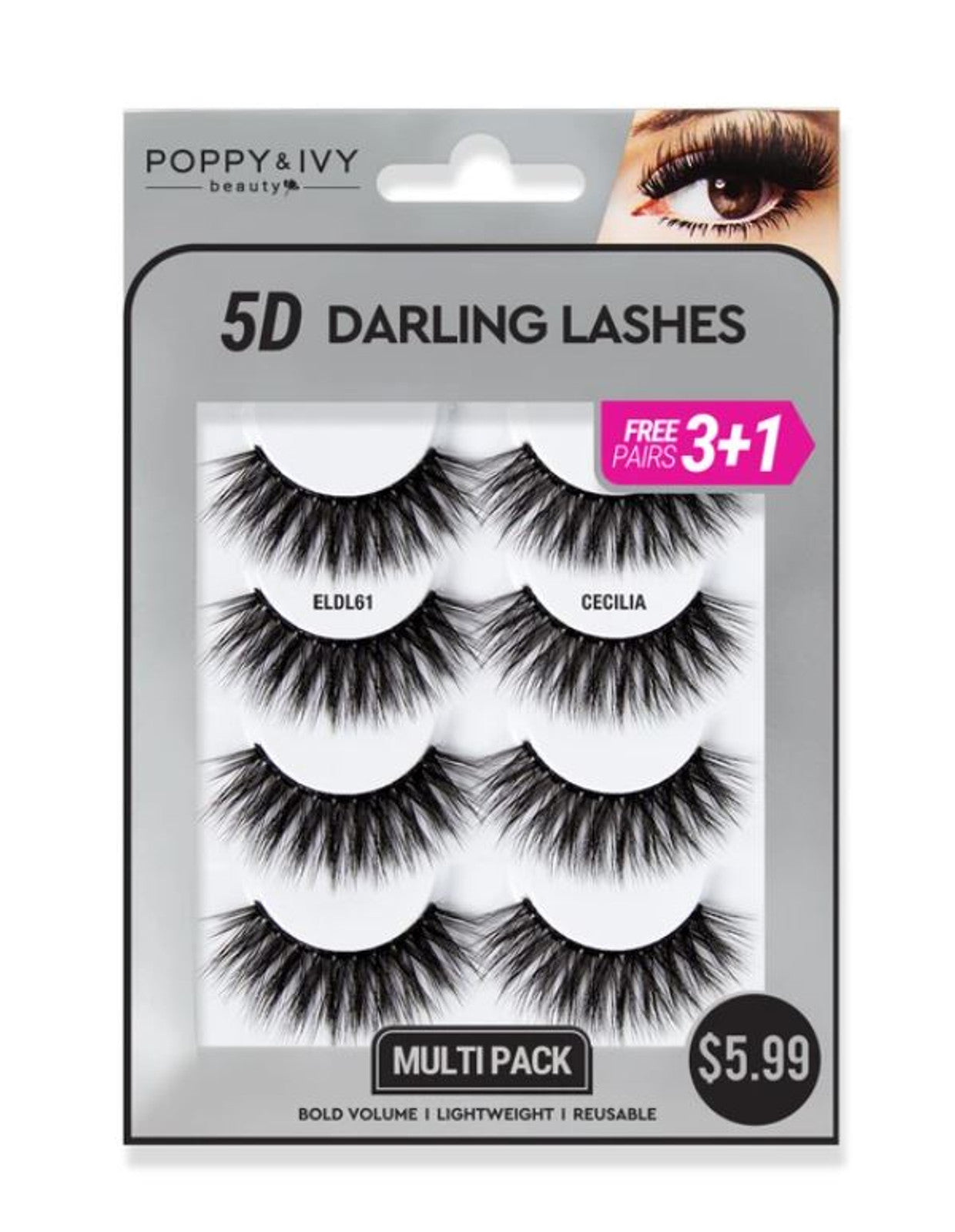 POPPY & IVY  5D DARLING LASHES