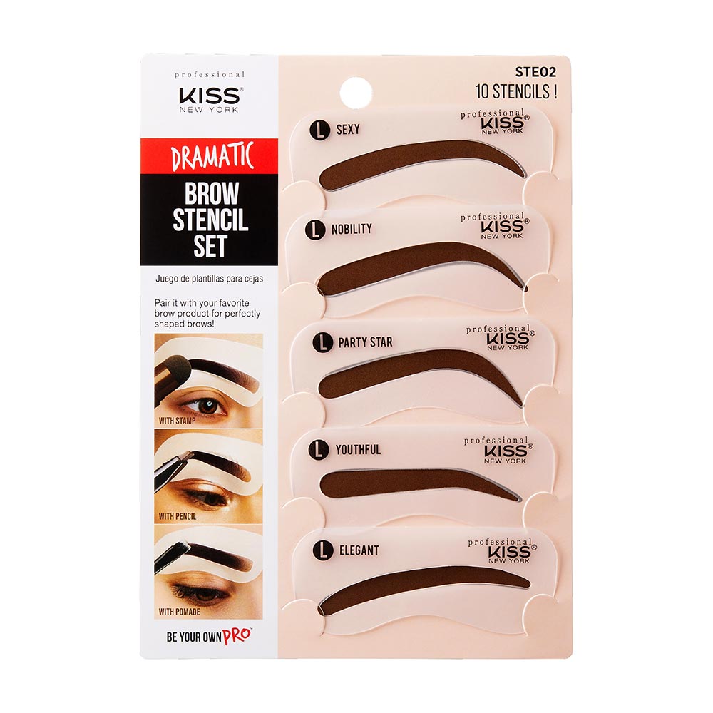 KISS INSTANT BROW STAMP AND STENCIL KIT