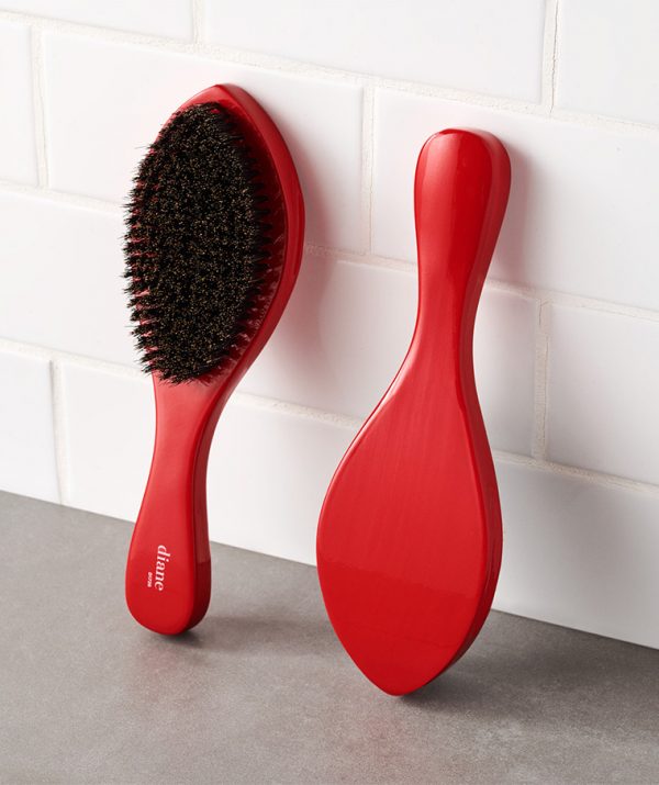 DIANE PRESTIGE 100% BOAR WAVE BRUSH CURVED OVAL SOFT D1706