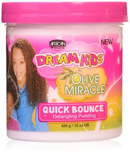 DREAM KIDS OLIVE MIRACLE QICK BOUNCE DETANGLING PUDDING 15 OZ