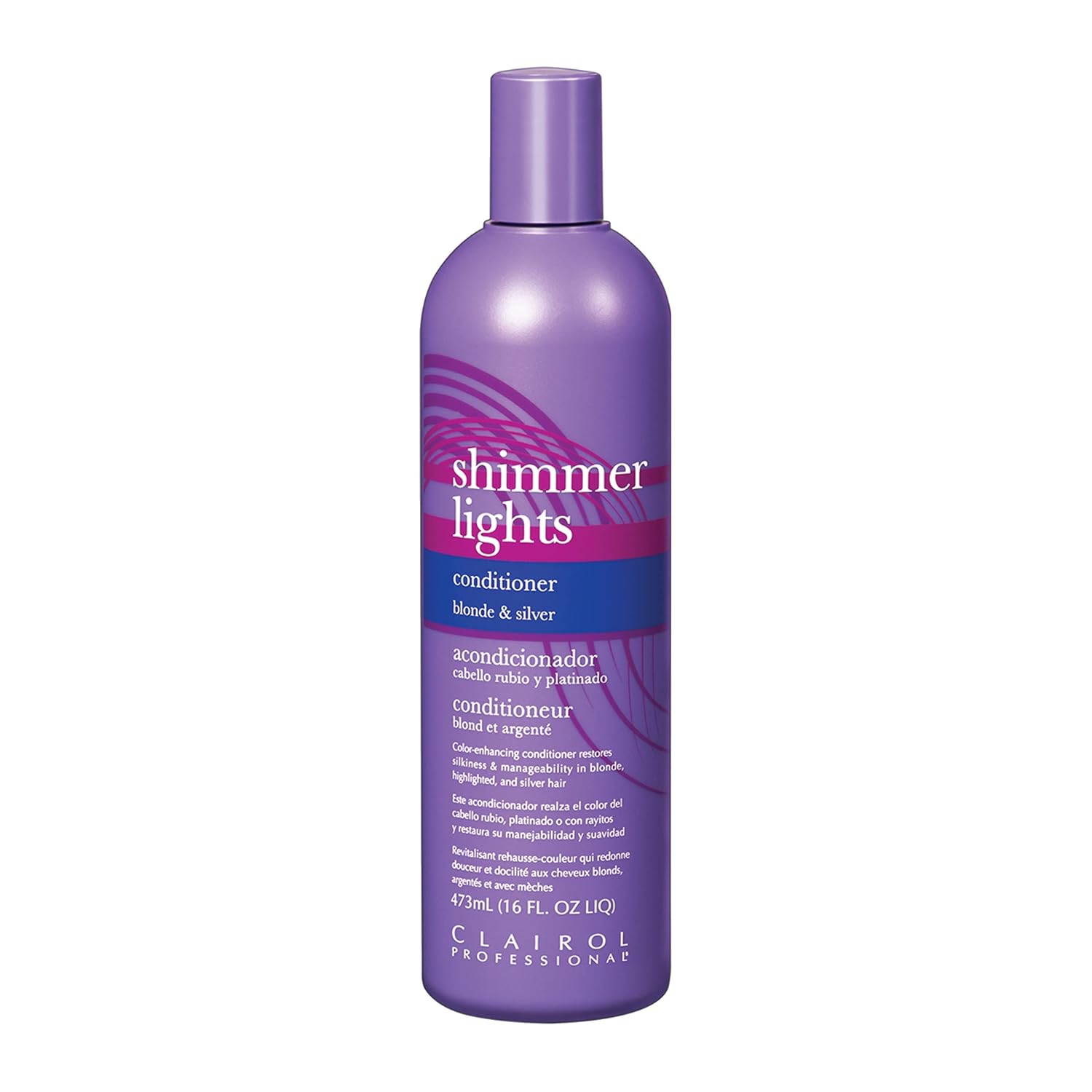 CLAIROL PROFESSIONAL SHIMMER LIGHTS PURPLE SHAMPOO & CONDITIONER