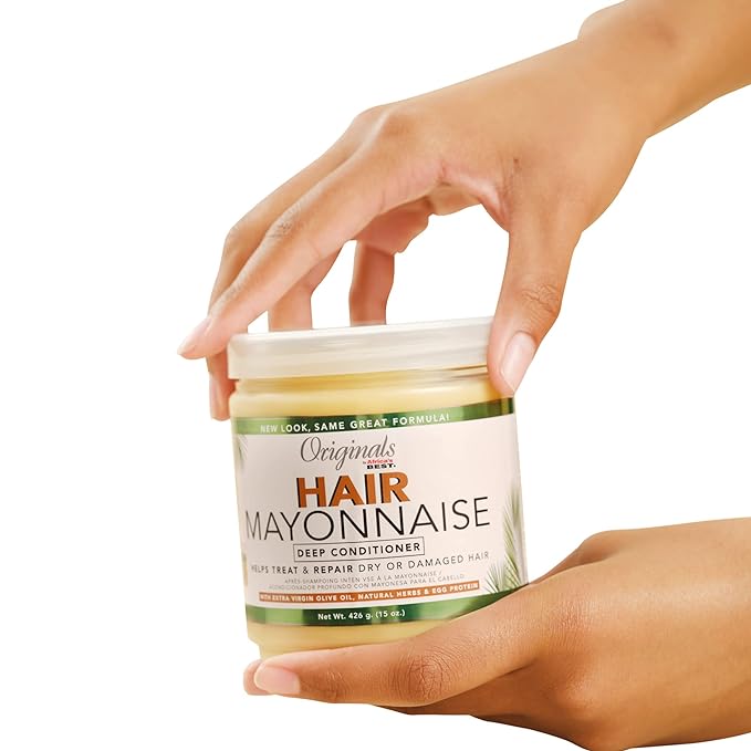 Africa's Best Hair Mayonnaise Conditioner 15 oz Jar