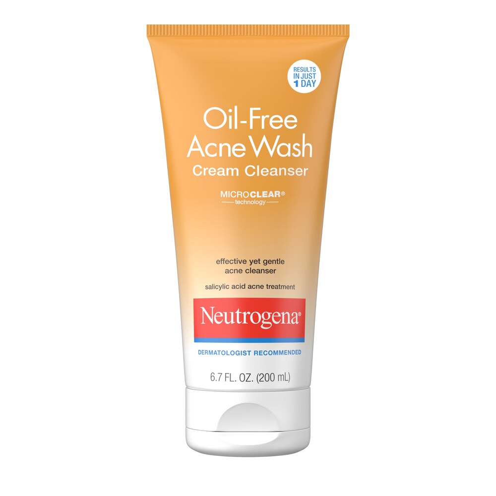 NEUTROGENA OIL FREE ACNE WASH CREAM CLEANSER 6.7oz