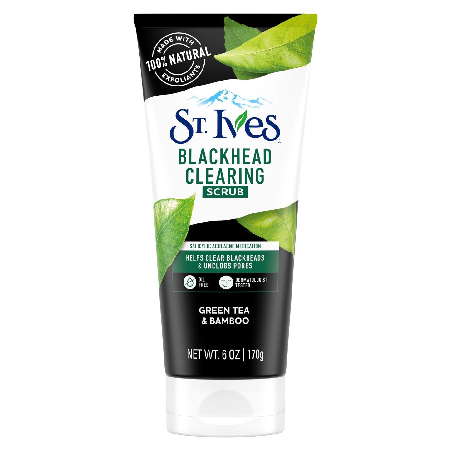 ST IVES SCRUB GREEN TEA BLACKHEAD CLEARING 6OZ