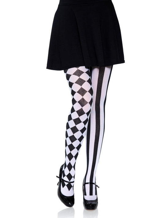 LEG AVENUE  AURA HARLEQUIN WOMEN'S TIGHTS