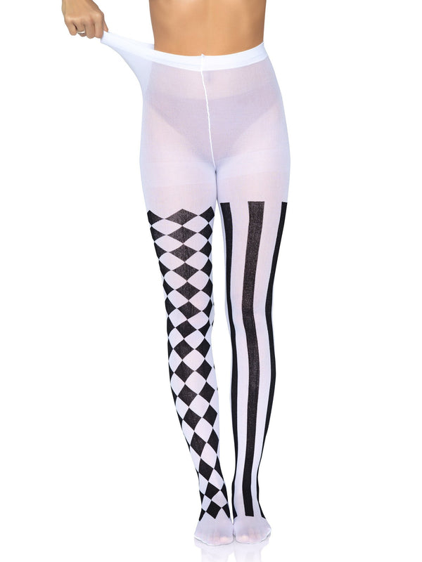 LEG AVENUE  AURA HARLEQUIN WOMEN'S TIGHTS