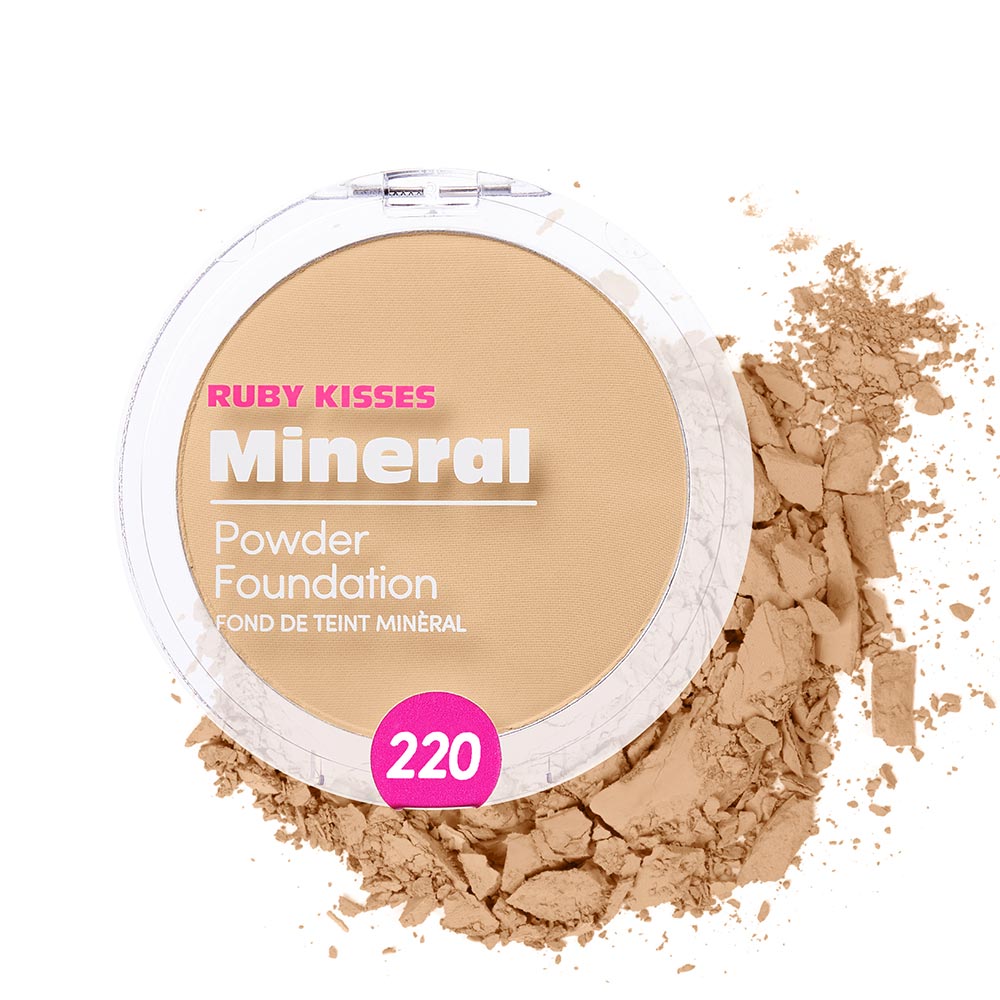 RUBY KISSES 100% MINERAL POWDER FOUNDATION