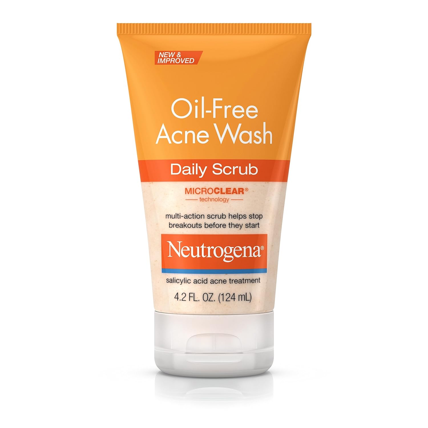 NEUTROGENA OIL-FREE ACNE WASH DAILY SCRUB 4.20 oz