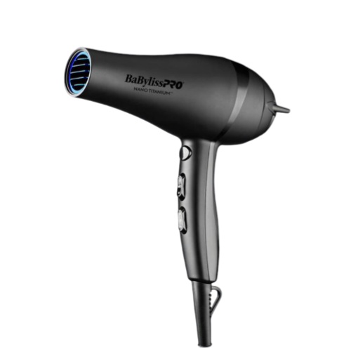 BaByliss PRO Nano Titanium Limited Edition Black & Blue Ionic Hair Dryer