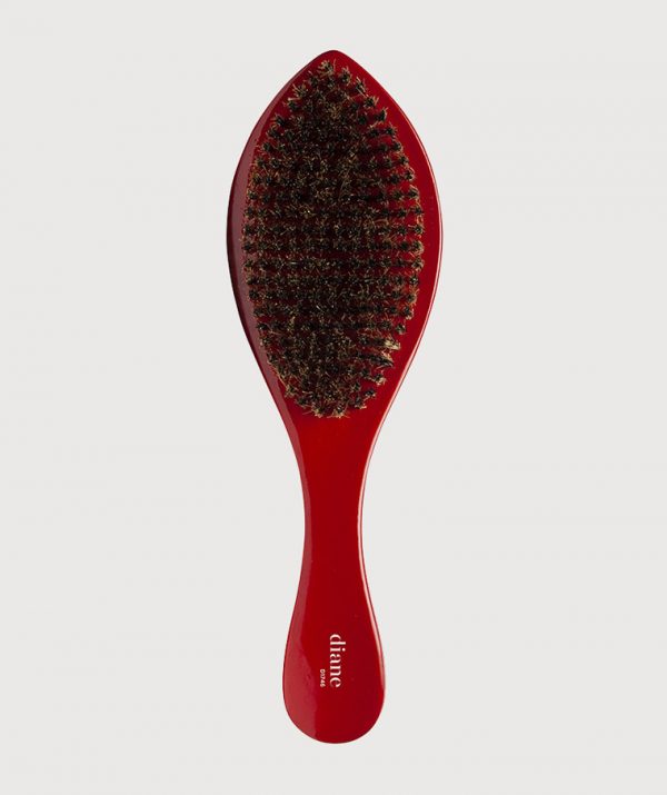 DIANE PRESTIGE REINFORCED WAVE BRUSH CURVED HARD OVAL RED D1746