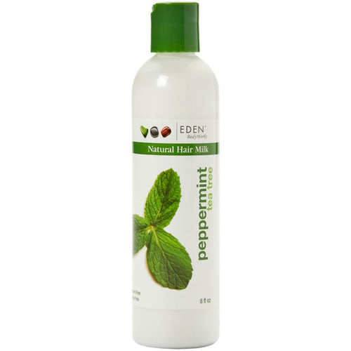 EDEN BODYWORKS PEPPERMINT TEA TREE HAIR MILK  8oz