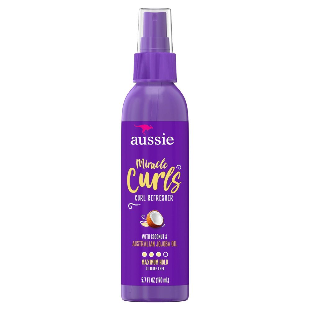 AUSSIE MIRACLE CURLS REFRESHER PUMP MAXIMUM HOLD 5.7 OZ