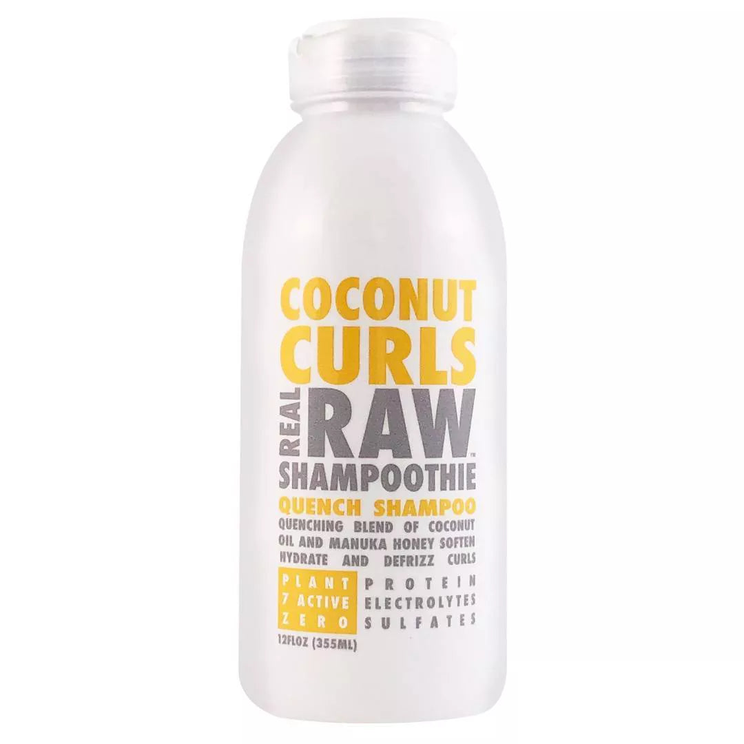 REAL RAW SHAMPOOTHIE COCONUT CURLS QUENCH SHAMPOO  12oz