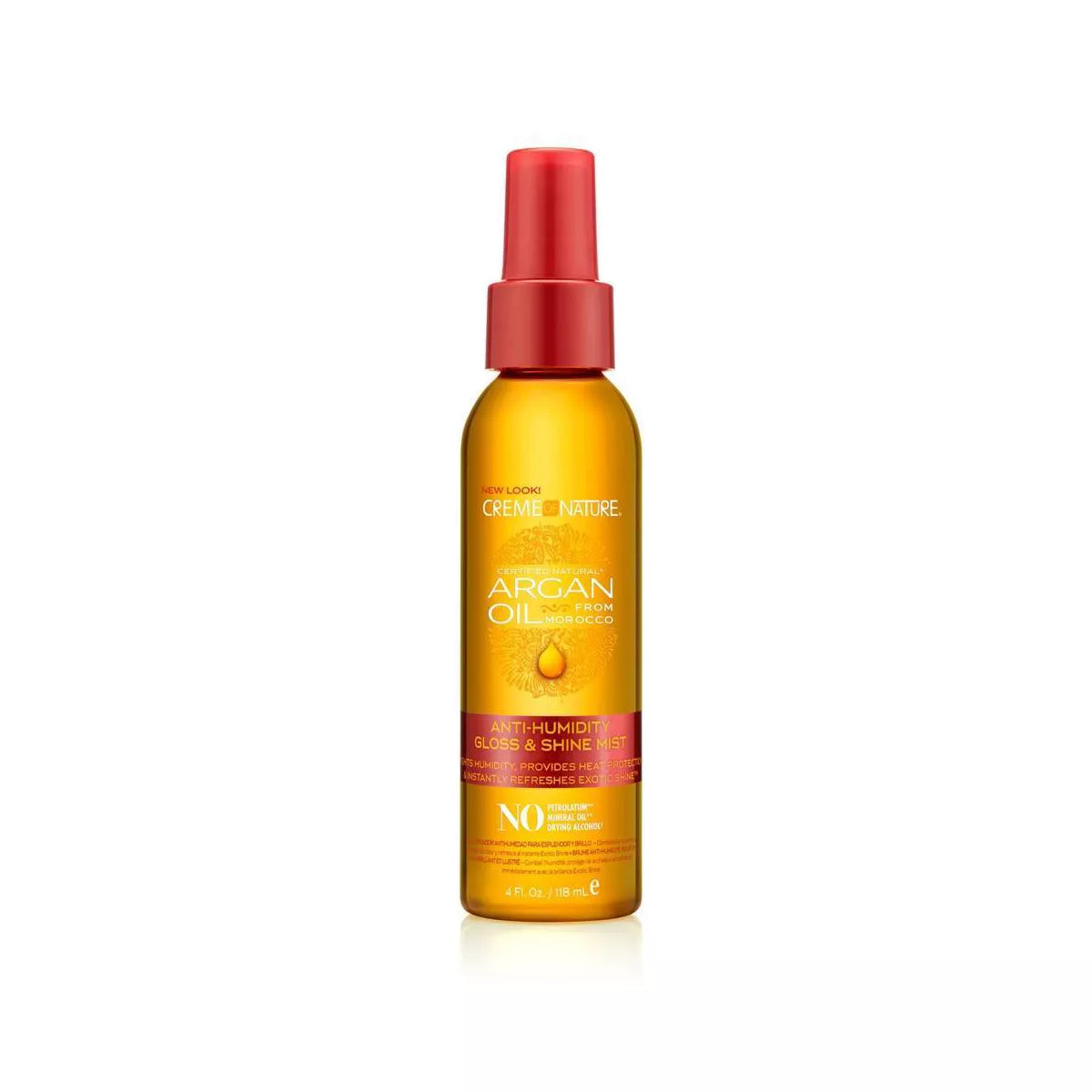 Creme of Nature Argan Oil Anti-Humidity Gloss & Shine Mist Hair Glosses - 4oz