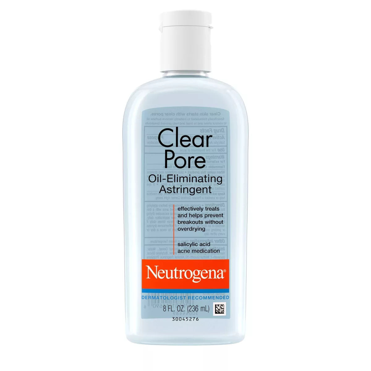 NEUTROGENA CLEAR PORE FACIAL TONER 8oz