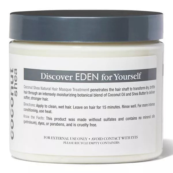 EDEN BODY WORKS COCONUT SHEA HAIR MASQUE 16oz