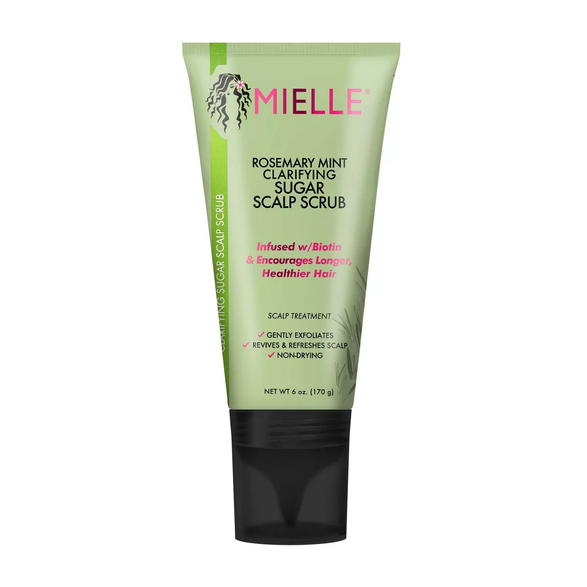 Mielle Organics Rosemary Mint Clarifying Sugar Scalp Scrub - 6oz