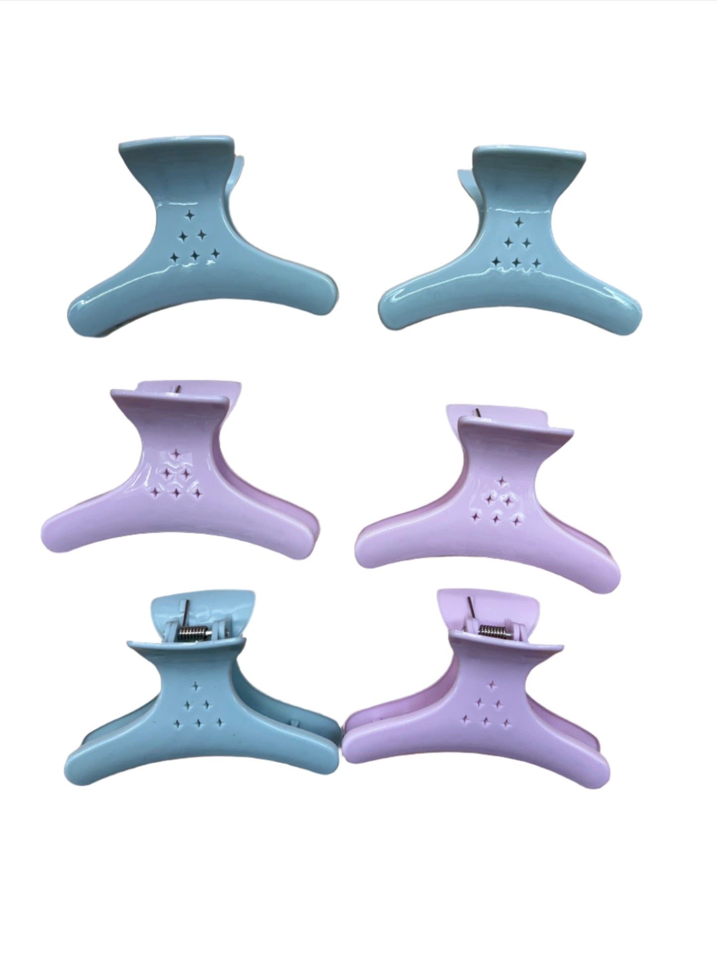 DIANE LARGE BUTTERFLY CLAMPS ASSORTED 6PK DEC012