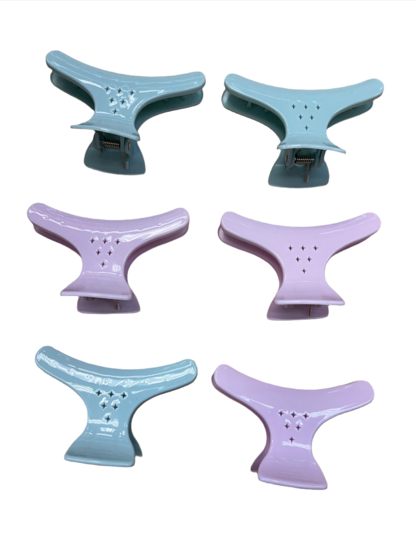 DIANE LARGE BUTTERFLY CLAMPS ASSORTED 6PK DEC012