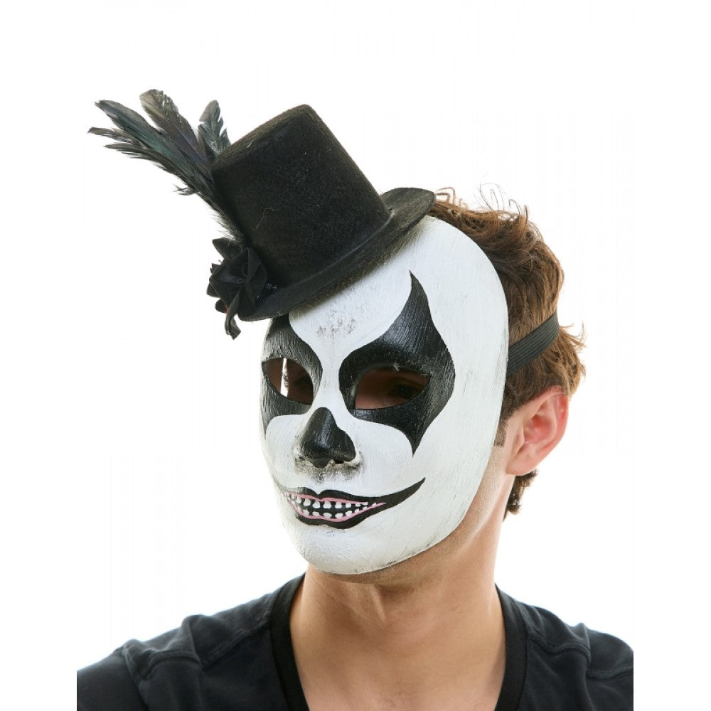 CLOWN MASK WITH HAT