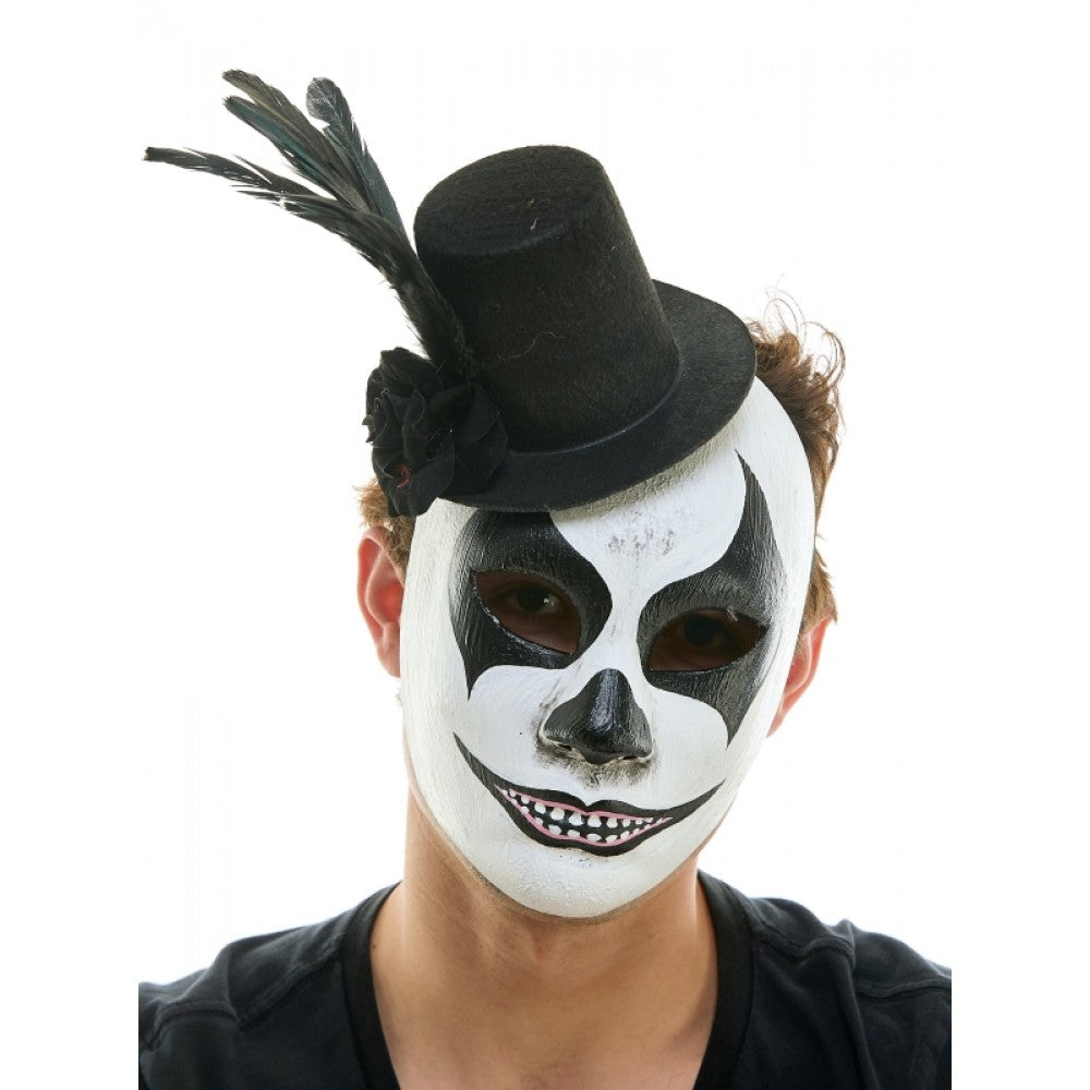 CLOWN MASK WITH HAT