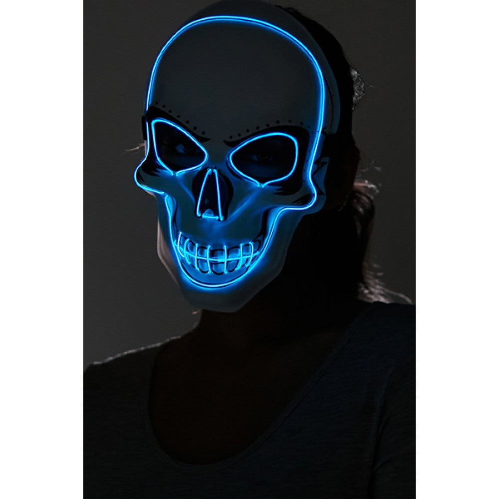 NEON LIGHT SKULL MASK (MIX COLOR)