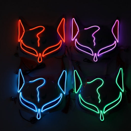 NEON LIGHT FOX MASK (MIX COLOR)