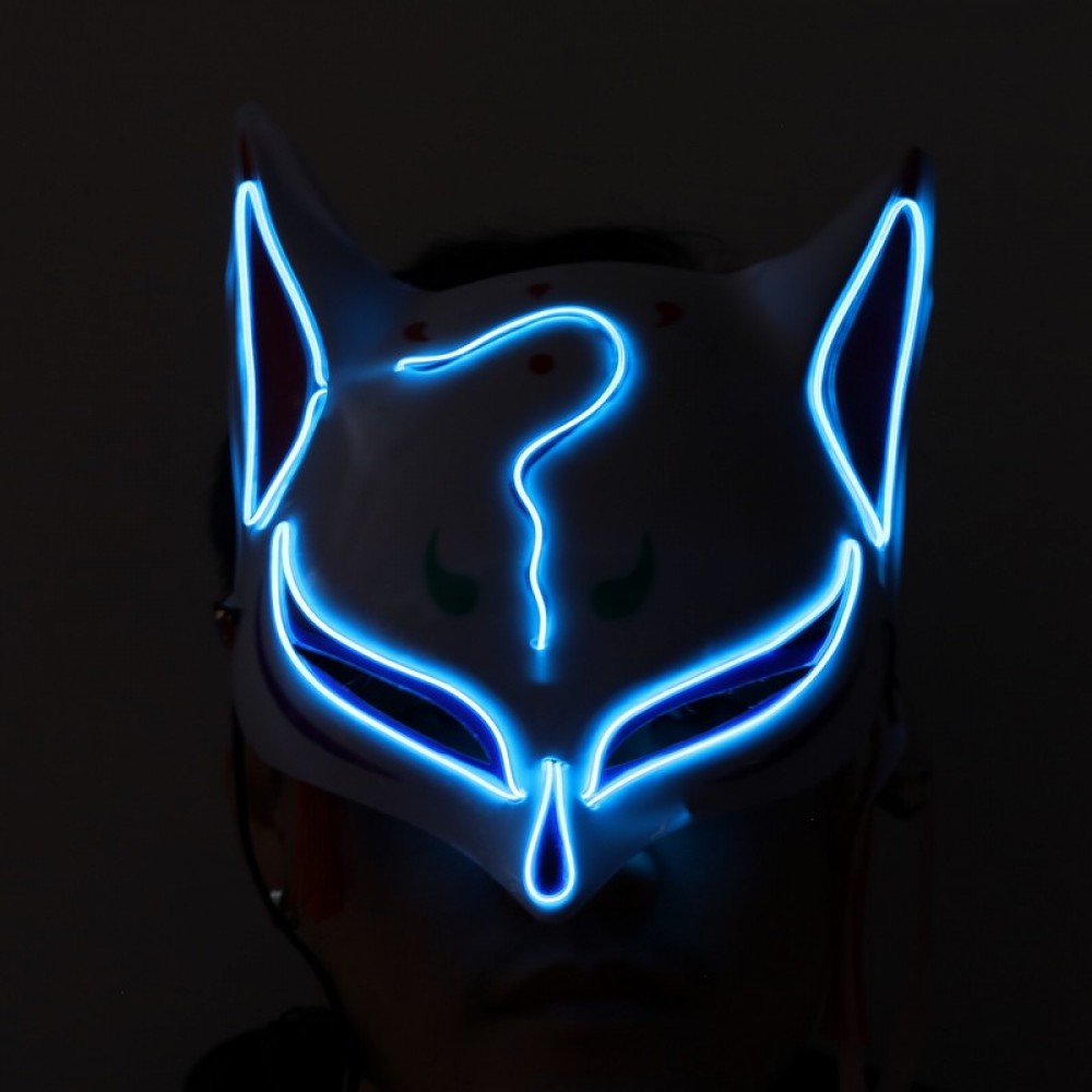 NEON LIGHT FOX MASK (MIX COLOR)