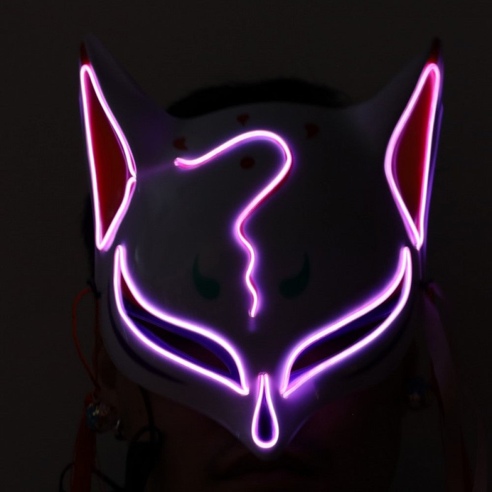 NEON LIGHT FOX MASK (MIX COLOR)