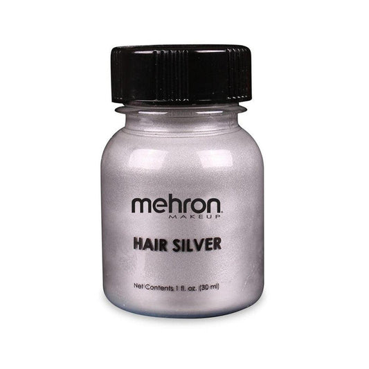 MEHRON HAIR  SILVER HAIR COLORANT 1 OZ