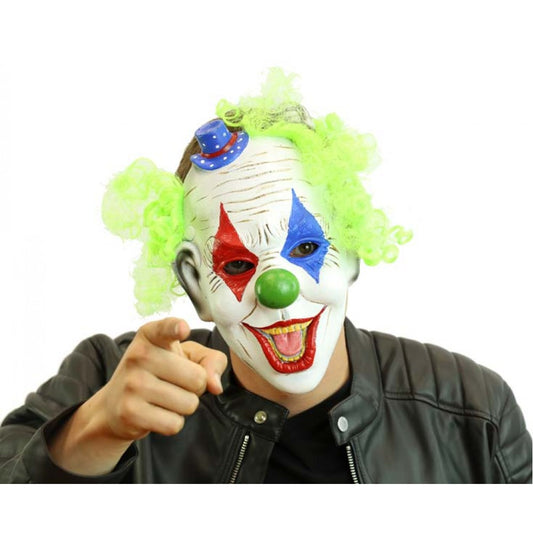 LATEX CLOWN FULL FACE MASK