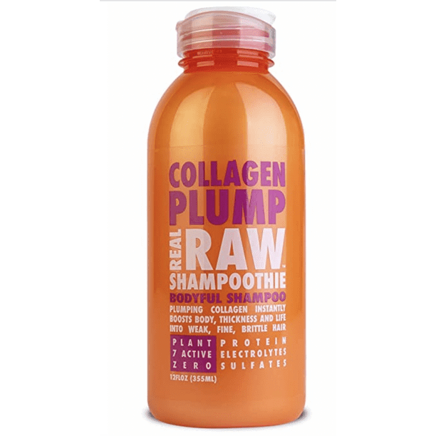 REAL RAW SHAMPOOTHIE COLLAGEN PLUMP SHAMPOO 12oz