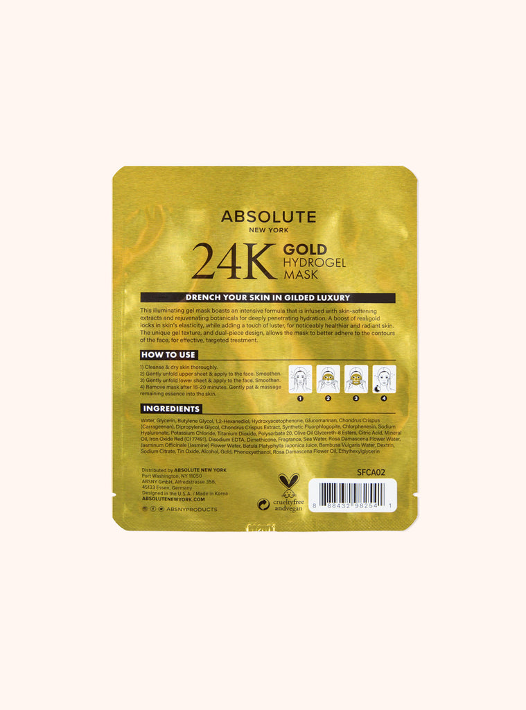 ABSOLUTE 24K GOLD HYDROGEL MASK SFCA02 1.13OZ