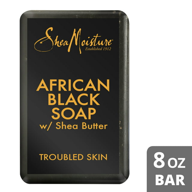 SHEA MOISTURE BLACK SOAP 8OZ