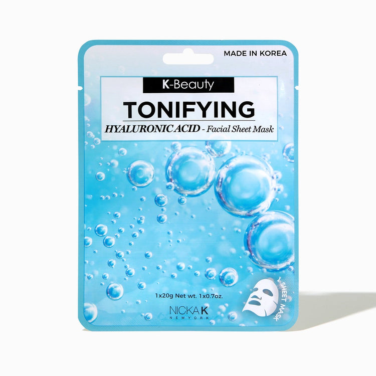 K-BEAUTY TONIFYING HYALURONICACID - FACIAL SHEET MASK