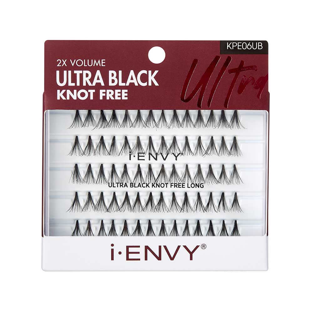 Ultra Black Knot Free Individual Lash- Large KPE06UB