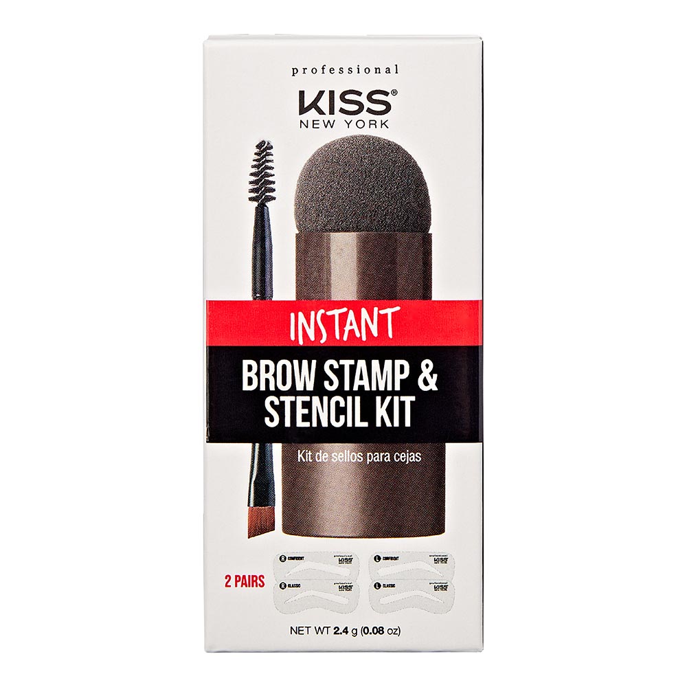 KISS INSTANT BROW STAMP AND STENCIL KIT