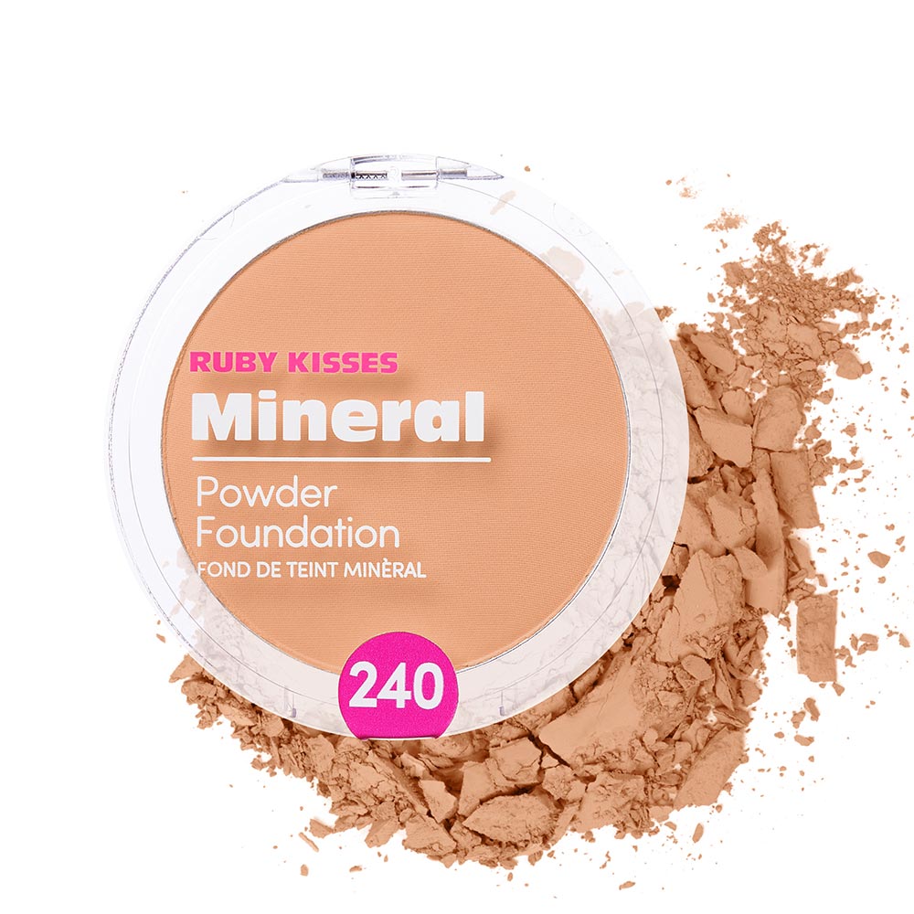 RUBY KISSES 100% MINERAL POWDER FOUNDATION