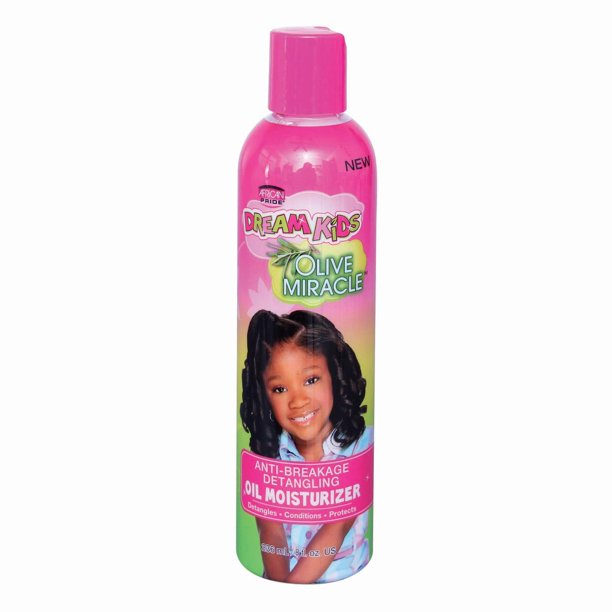 DREAM KIDS OLIVE MIRACLE ANTI-BREAKING DETANLING OIL MOISTURIZER 8 OZ