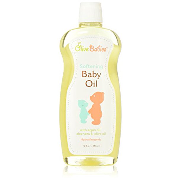 OLIVE BABIES BABY OIL 12 OZ