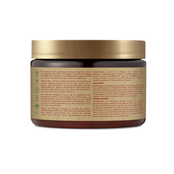 SHEA MOISTURE MANUKA HONEY & MAFURA OIL INTENSIVE HYDRATION MASQUE 12oz