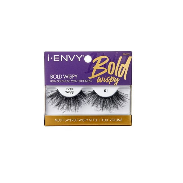 IENVY BOLD WISPY 01 STRIP EYELASH