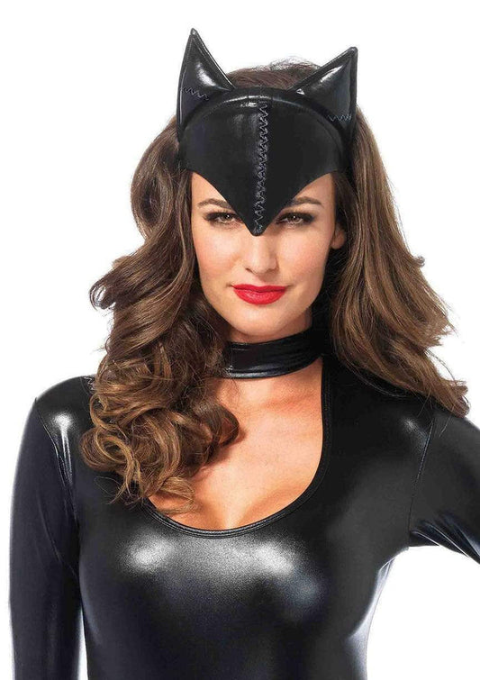 LEG AVENUE  FELINE FEMME FATALE COSTUME MASK