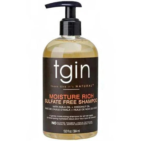 TGIN MOISTURE RICH SULFATE FREE SHAMPOO – 13oz