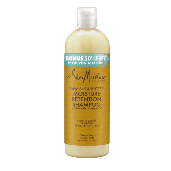 SHEA MOISTURE RAW SHEA BUTTER RETENTION SHAMPOO  19.8oz