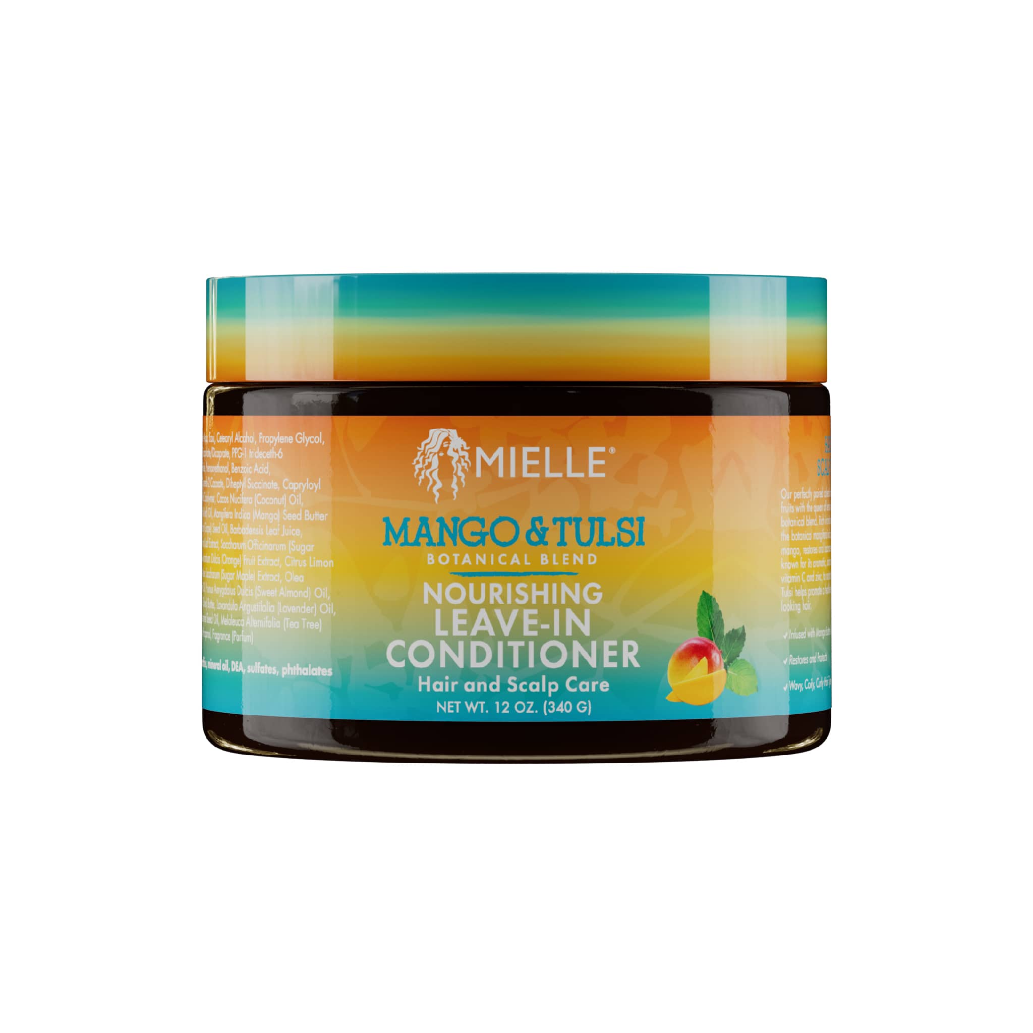 MIELLE MANGO & TULSI NOURISHING LEAVE-IN CONDITIONER 12oz