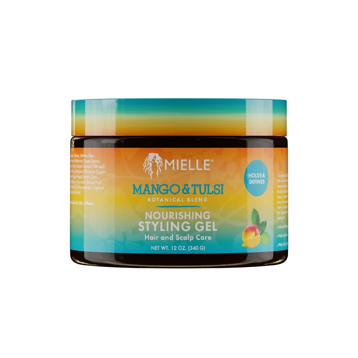 MIELLE MANGO & TULSI NOURISHING STYLING GEL 12oz