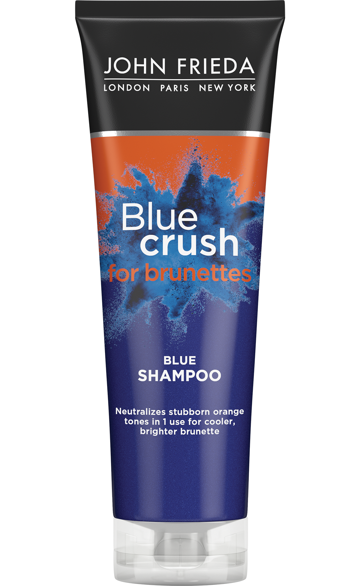 JOHN FRIEDA BLUE SHAMPOO FOR BRUNETTE 8.3OZ