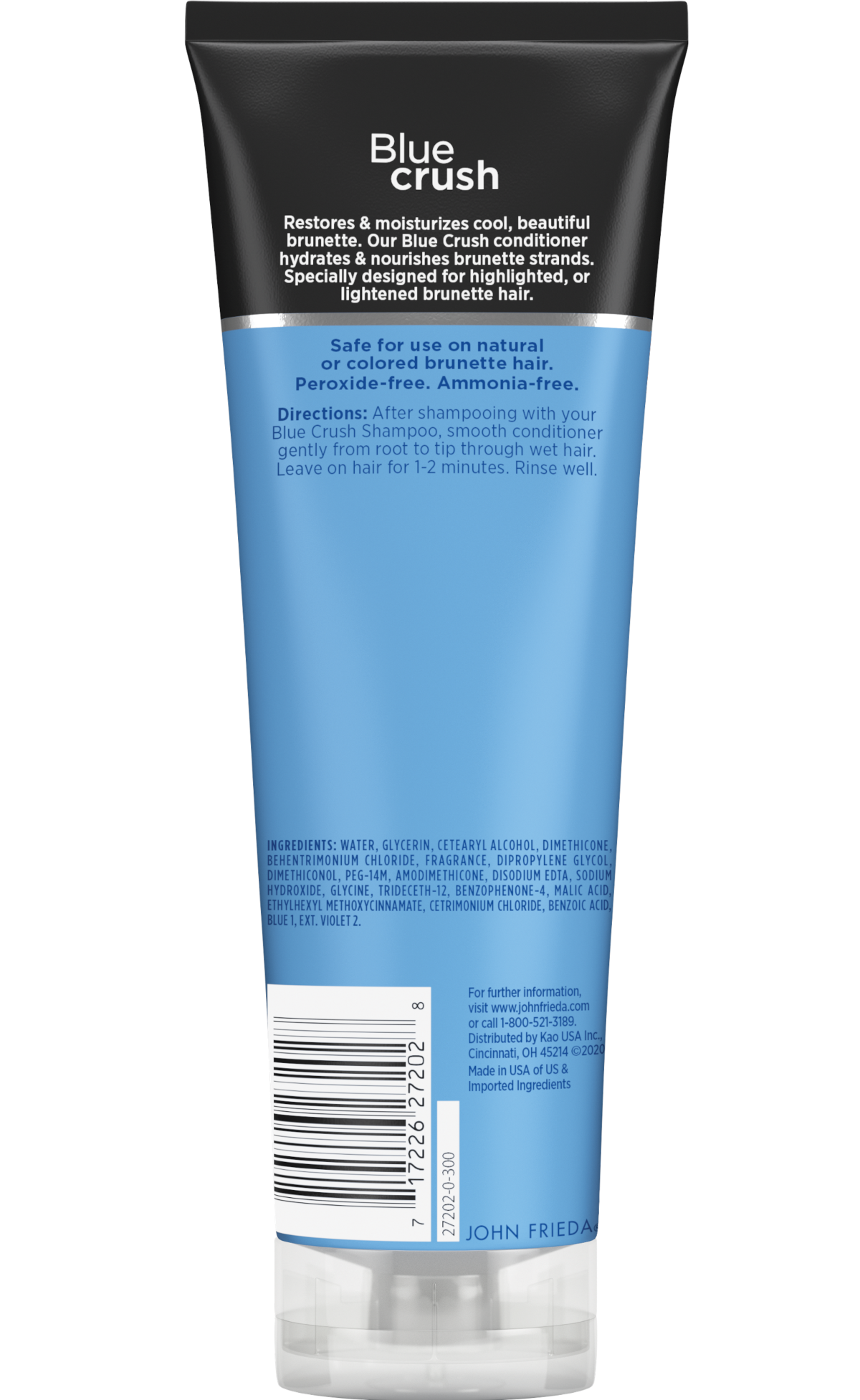 JOHN FRIEDA BLUE CONDITIONER FOR BRUNTTE 8.3OZ