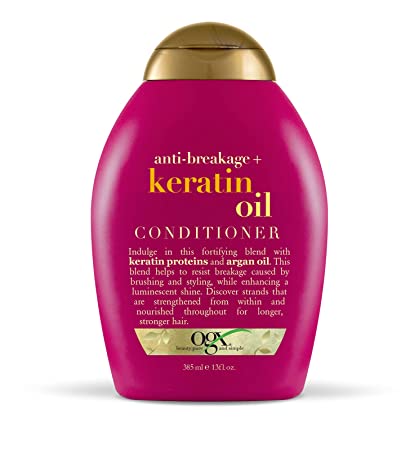 OGX KERATIN SMOOTHING OIL CONDITIONER 13OZ